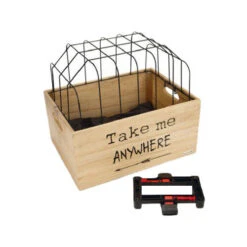 Beeztees Holz-Fahrradkorb Journey + Schutzgitter 5 Beeztees Holz-Fahrradkorb Journey + Schutzgitter -Tierbedarfsgeschäft beeztees houten fietsmand journey kap 174289 0500 none