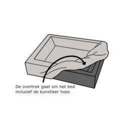 Bia Bed Rib-Bezug -Tierbedarfsgeschäft bia bed rib overtrek 191357 0500 none