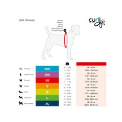 Curli Vest Harness Merino -Tierbedarfsgeschäft curli vest harness merino black 175267 0500 none