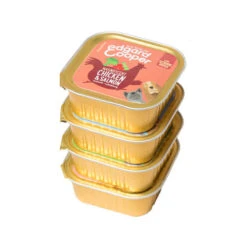 Edgard & Cooper Senior - Huhn & Lachs - Im Schälchen -Tierbedarfsgeschäft edgard cooper senior kip zalm kuipje 168660 0500 none