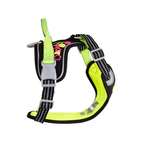 Hurtta - Geschirr Weekend Warrior - Neon Licorice – Bild 9