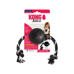 KONG Extreme Ball Mit Seil 7 KONG Extreme Ball Mit Seil -Tierbedarfsgeschäft kong extreme bal met touw 181819 0500 none