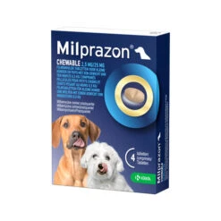 Milprazon Chewable Hund -Tierbedarfsgeschäft milprazon chewable hond 206279 0500 none
