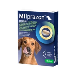Milprazon Chewable Hund -Tierbedarfsgeschäft milprazon chewable hond 206282 0500 none