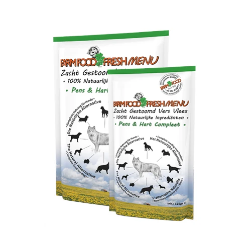 Farm Food Fresh Menu - Pansen & Herz Komplettmenü