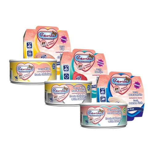 Renske Frischfleisch-Mahlzeiten Für Katzen 3 Renske Frischfleisch-Mahlzeiten Für Katzen