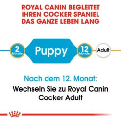 Royal Canin Cocker Puppy - Hundefutter -Tierbedarfsgeschäft royal canin cocker puppy hondenvoer 138199 0500 none
