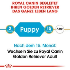 Royal Canin Golden Retriever Puppy - Hundefutter -Tierbedarfsgeschäft royal canin golden retriever puppy hondenvoer 138931 0500 none