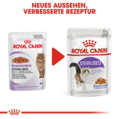 Royal Canin Sterilised In Jelly - Katzenfutter 15 Royal Canin Sterilised In Jelly - Katzenfutter -Tierbedarfsgeschäft royal canin sterilised in jelly kattenvoer 128162 0500 none