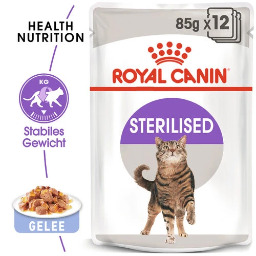 Royal Canin Sterilised In Jelly - Katzenfutter 3 Royal Canin Sterilised In Jelly - Katzenfutter