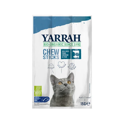 Yarrah - Kaustick Mit Fisch Für Die Katze Bio 3 Yarrah - Kaustick Mit Fisch Für Die Katze Bio
