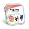 Yarrah - Katzenfutter Paté Lachs (MSC) Mit Seetang Bio -Tierbedarfsgeschäft yarrah pat kat kuipje met zalm bio 157760 0500 none